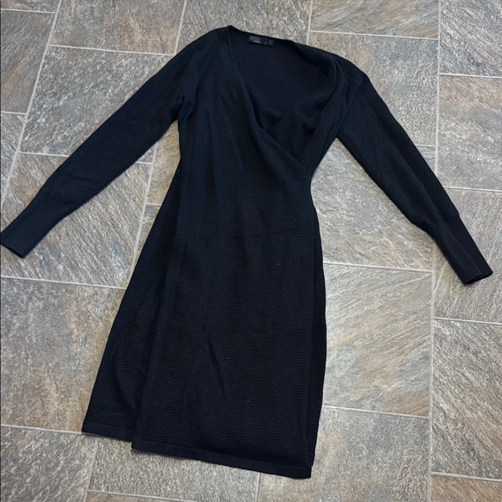 Prana Black Long Sleeve Dress
